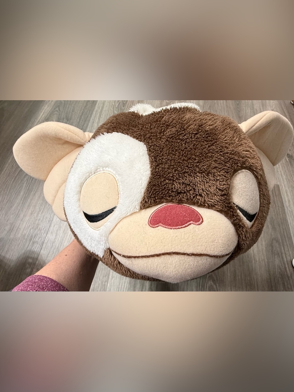 SEGA Gremlins Gizmo Jumbo Sleeping Plush Japan Imported Mogwai Oyasumi Large - Picture 6 of 14